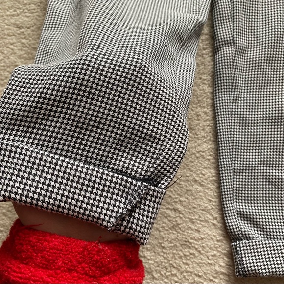 VINTAGE HOUNDSTOOTH PLEATED TROUSERS - Picture 8 of 15